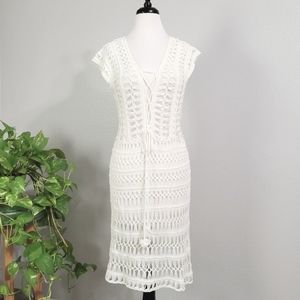 Fashion Nova Crochet V-neck Dress Size 2X